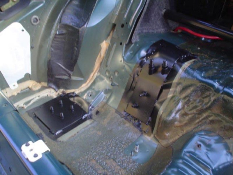 UMI Performance 79-93 Ford Mustang Lower Control Arm Reinforcements thumbnail 3