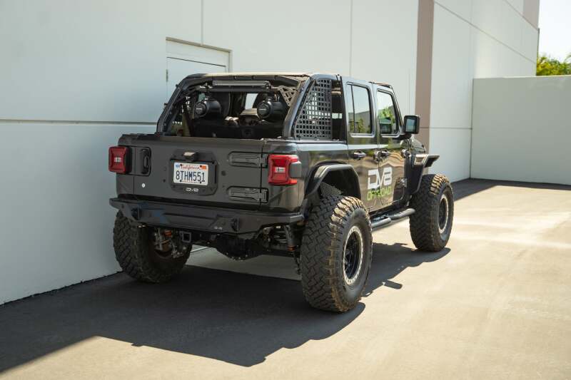 DV8 Offroad 18-23 Jeep Wrangler JL 4 Door Body/Pinch Weld Mounted Step thumbnail 6