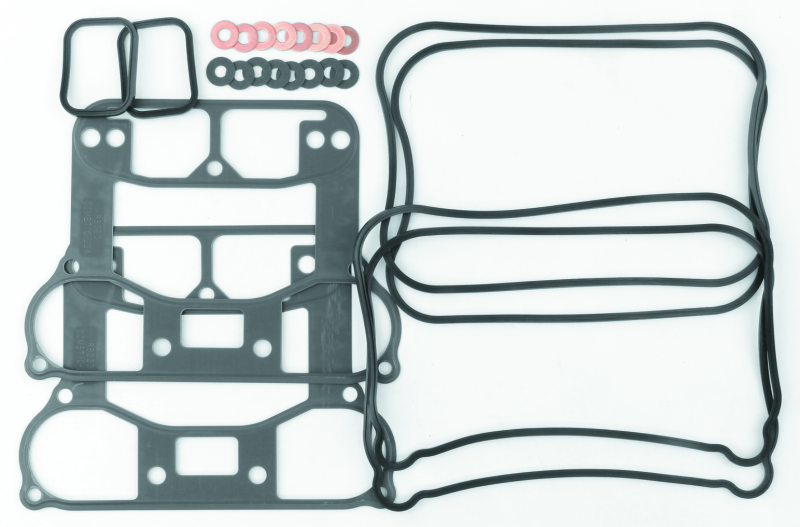 Twin Power 86-90 XL Models Rocker Box Gasket Kit Replaces H-D 17030-89 thumbnail 2