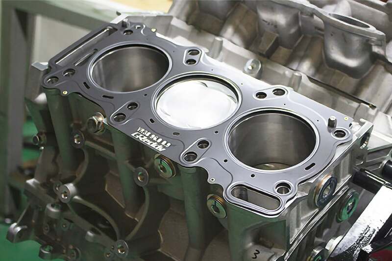 GReddy 09+ Nissan GTR R35 VR38DETT 0.8mm Thick 96mm Bore Metal Head Gaskets (Set of 2) thumbnail 3