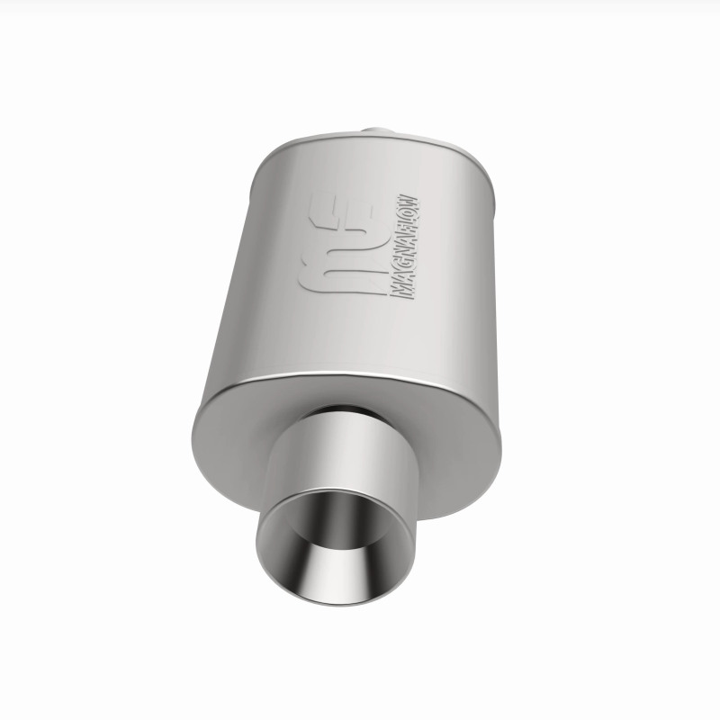 MagnaFlow Muffler W/Tip Mag SS 14X5X8 2.25/4. thumbnail 8