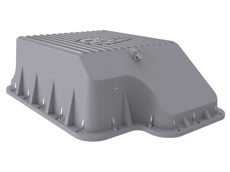 aFe Automatic Transmission Pans 46-70120-1 Oil Pan, Aluminum, Natural, Deep, +7.5 qts. Capacity, Ford, 5R110, Each thumbnail 8