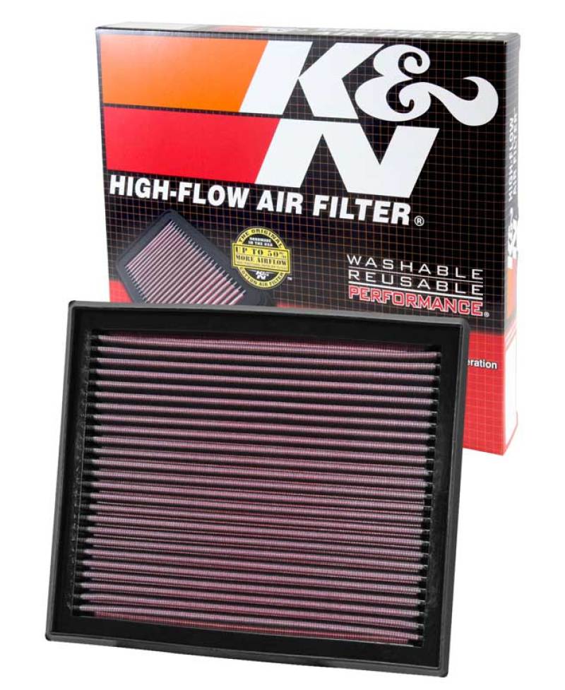 K&N Replacement Air Filter VOLVO S40 2.4L-L5; 2004 thumbnail 4