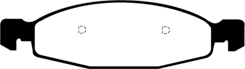 EBC 99-02 Jeep Grand Cherokee 4.0 (ATE) Ultimax2 Front Brake Pads thumbnail 6