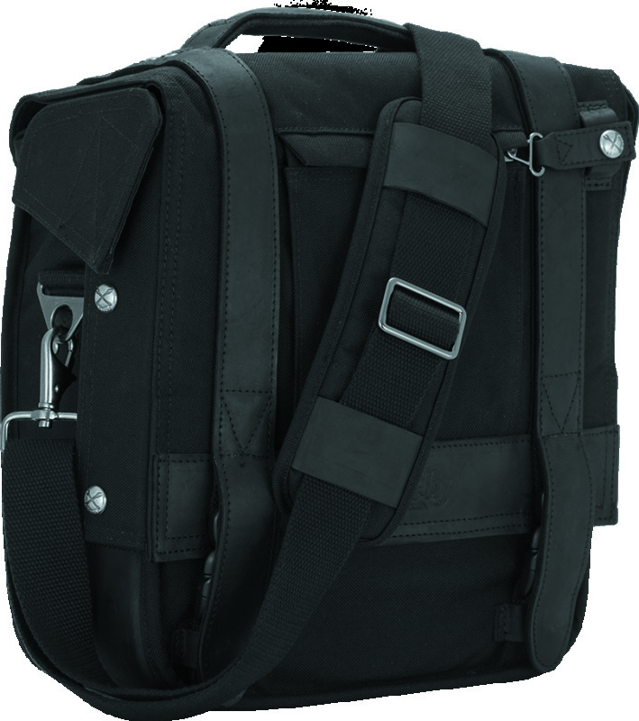 Burly Brand Voyager Saddlebag Each - Black thumbnail 4