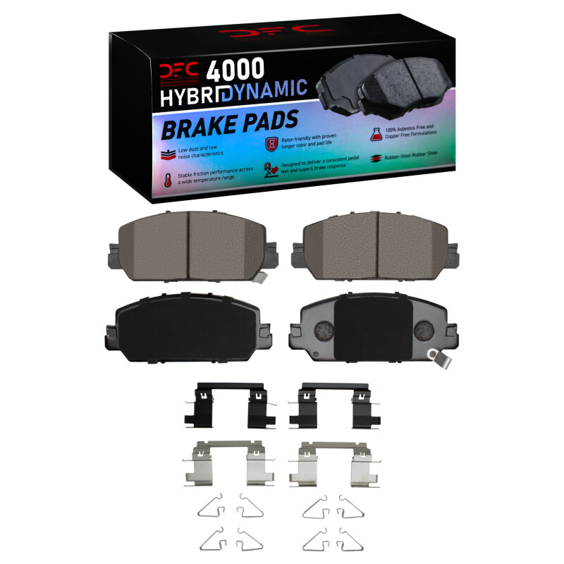 DFC HybriDynamic Brake Pads Hrdwr Kit