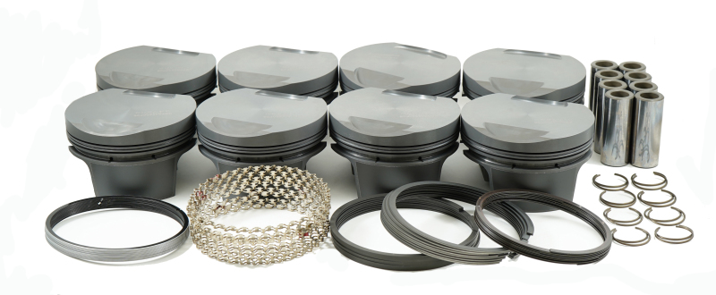 Mahle MS Piston Set BBF 544ci 4.390in Bore 4.5in Stroke 6.7in Rod 0.990 Pin -8cc 11.1 CR Set of 8 thumbnail 2