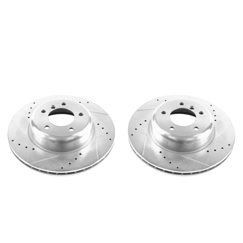 Power Stop 09-16 BMW Z4 Front Evolution Drilled & Slotted Rotors - Pair thumbnail 2