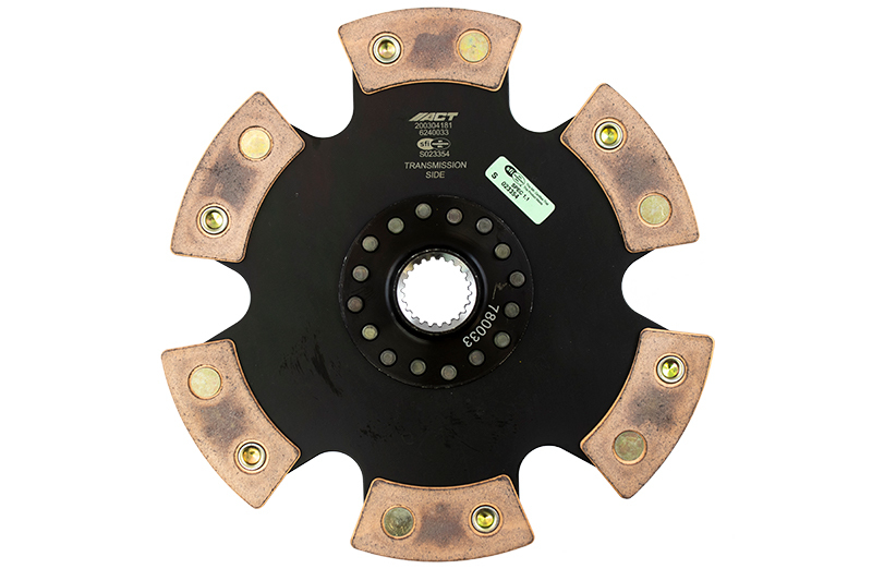 ACT 2007 BMW 328i 6 Pad Rigid Race Disc thumbnail 4