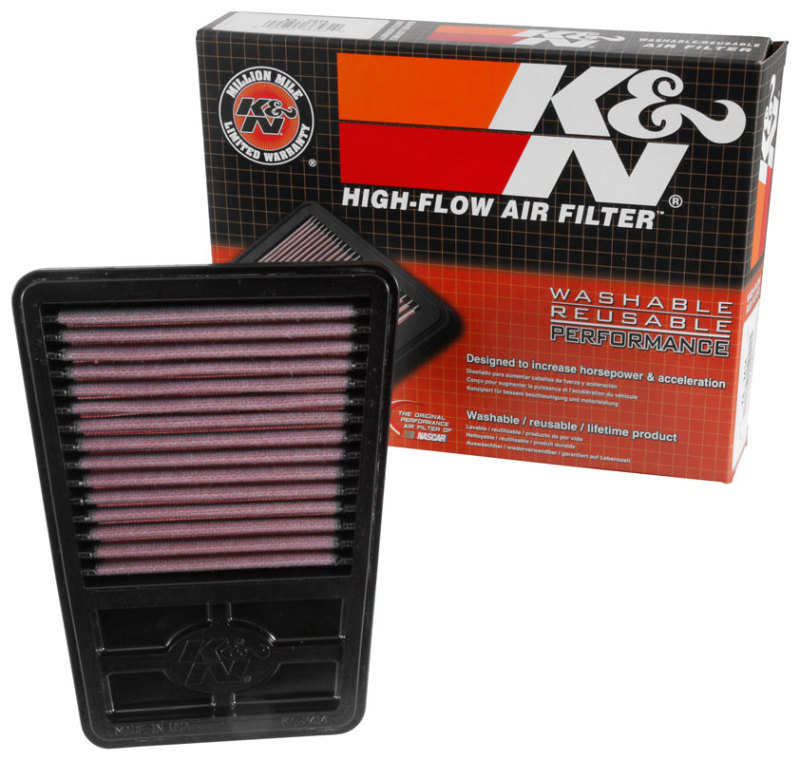 K&N 2014 Kawasaki BX250 Ninja Replacement Air Filter thumbnail 7