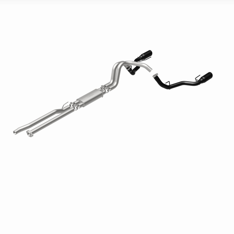 MagnaFlow SYS Cat-Back 2017 Ford F-150 Raptor 3.5L Dual Black Coated 3in Tips thumbnail 9