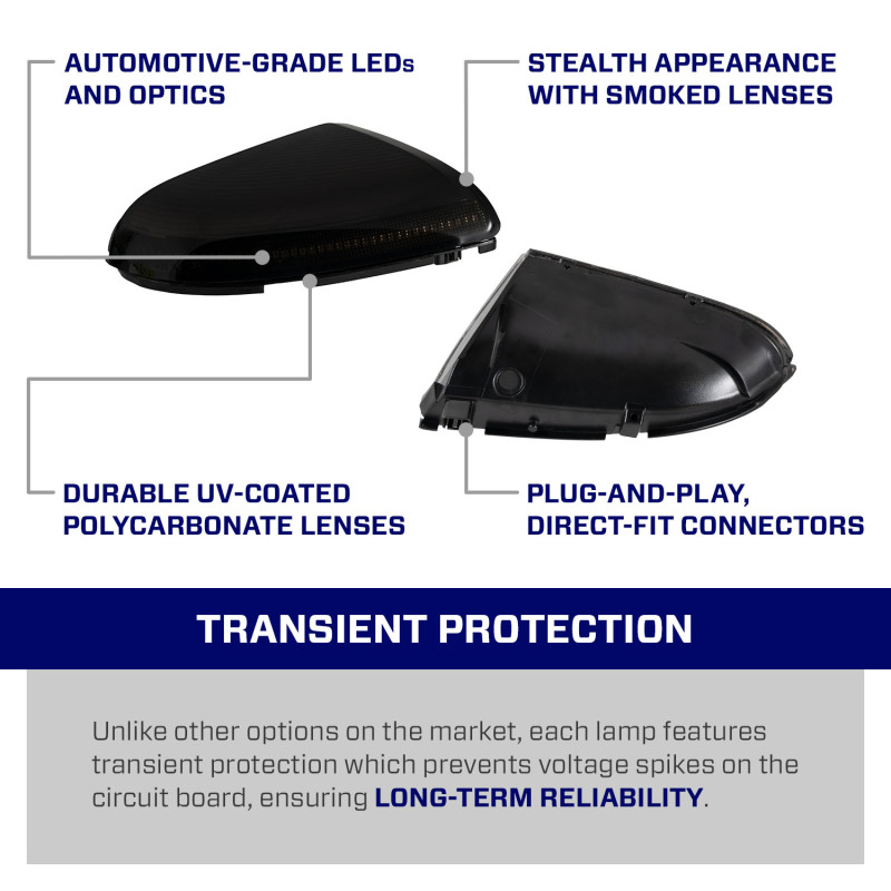 Form Lighting 2009 Ram LED Mirror Lights Bottom (Pair) thumbnail 2