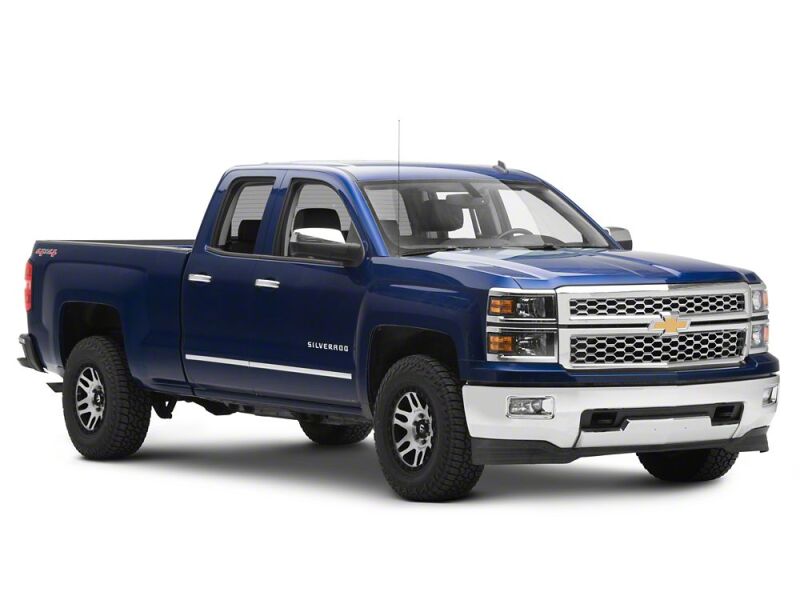 Raxiom 14-15 Chevrolet Silverado 1500 OE Style Headlights/ Chrome Trim- Black - Clear Lens thumbnail 3