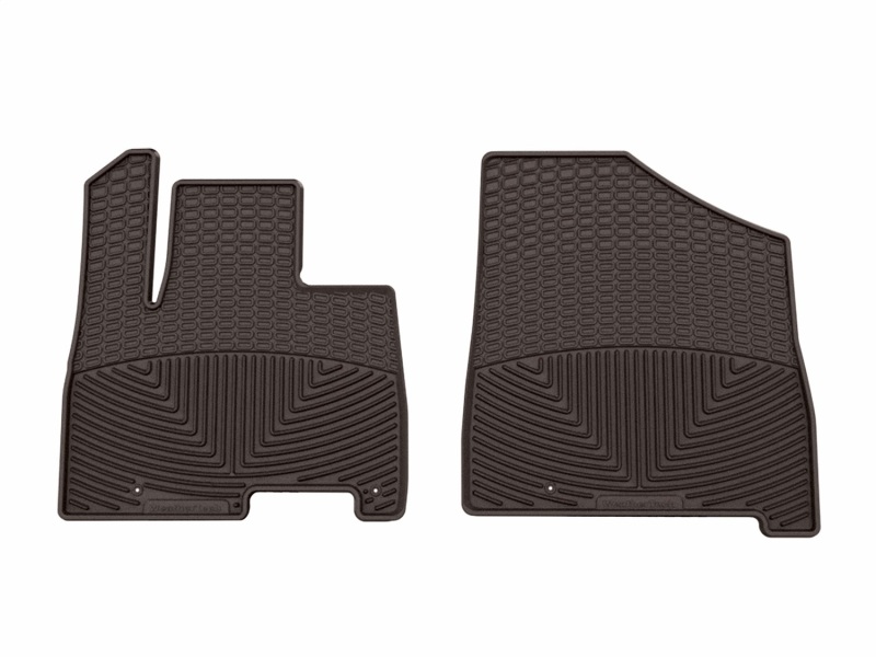 WT Rubber Mats - Front - Cocoa