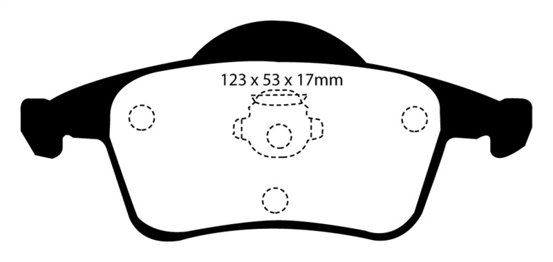 EBC S12 Brake Pad and Rotor Kit (1x ebcRK963, 1x ebcDP31231C) thumbnail 6