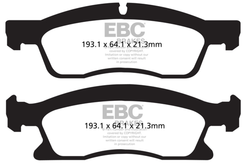 EBC S2 Brake Pad and Rotor Kit (1x ebcDP62136, 1x ebcUSR2102) thumbnail 7