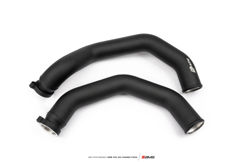 AMS Performance 15-18 BMW M3 / 15-20 BMW M4 w/ S55 3.0L Turbo Engine Charge Pipes thumbnail 2