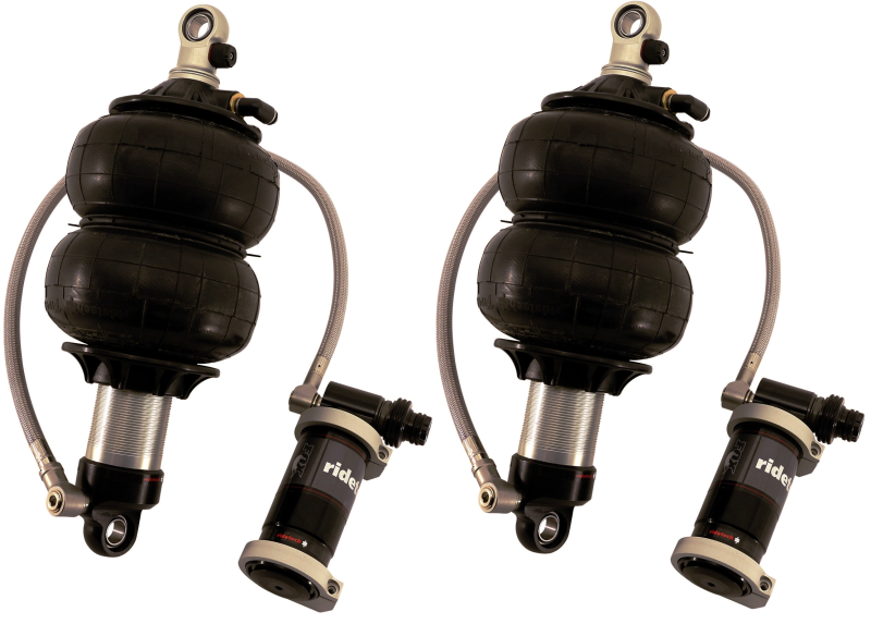Ridetech TQ Series ShockWaves 4.1in Travel 6.5in dia Double Convoluted .625in/.625in Bearing thumbnail 3