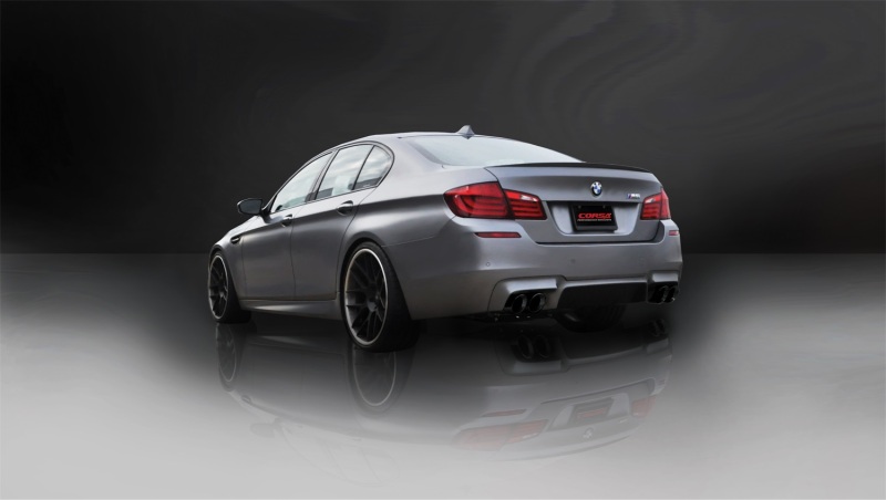 Corsa 2012-2017 BMW M5 F10 Black Sport Axle-Back Exhaust thumbnail 7