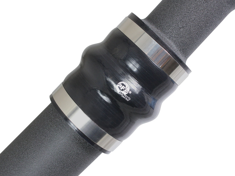 BladeRunner 3 IN Aluminum Hot Charge Pipe Black