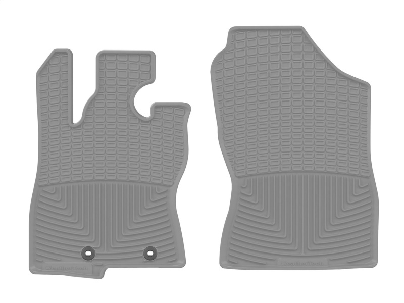 WT Rubber Mats - Front - Grey