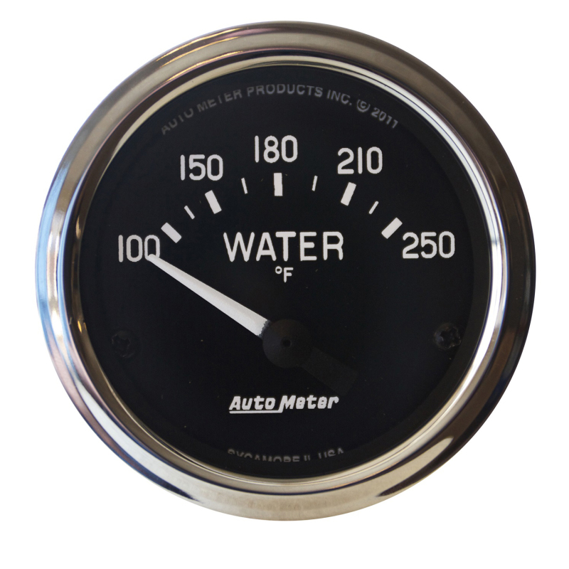 Autometer Cobra 2 1/16in 100-250 Def F Electric Water Temp Gauge thumbnail 2