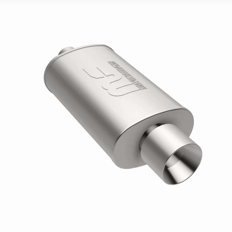 MagnaFlow Muffler W/Tip Mag SS 14X5X8 2.25/4. thumbnail 9
