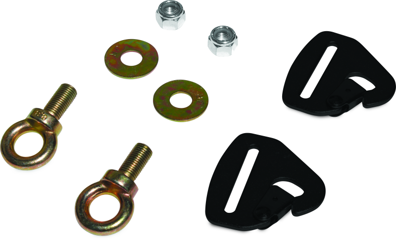 DragonFire Racing Quick-Release Snap Hook Harness Tab Kits - 2 in. thumbnail 2