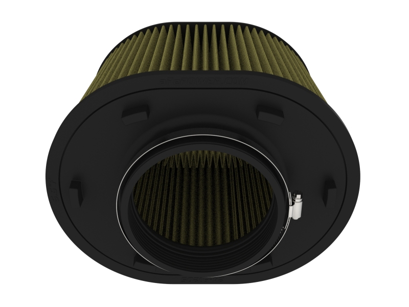 AFE Power Air Filter Elements 24-91205G Magnum FORCE Intake Replacement w/ Pro GUARD 7 Media 5-1/2 IN F x (12-1/4x9-3/4) IN B x (11-1/4x8-3/4) IN T (Inverted) x 8 IN H thumbnail 4