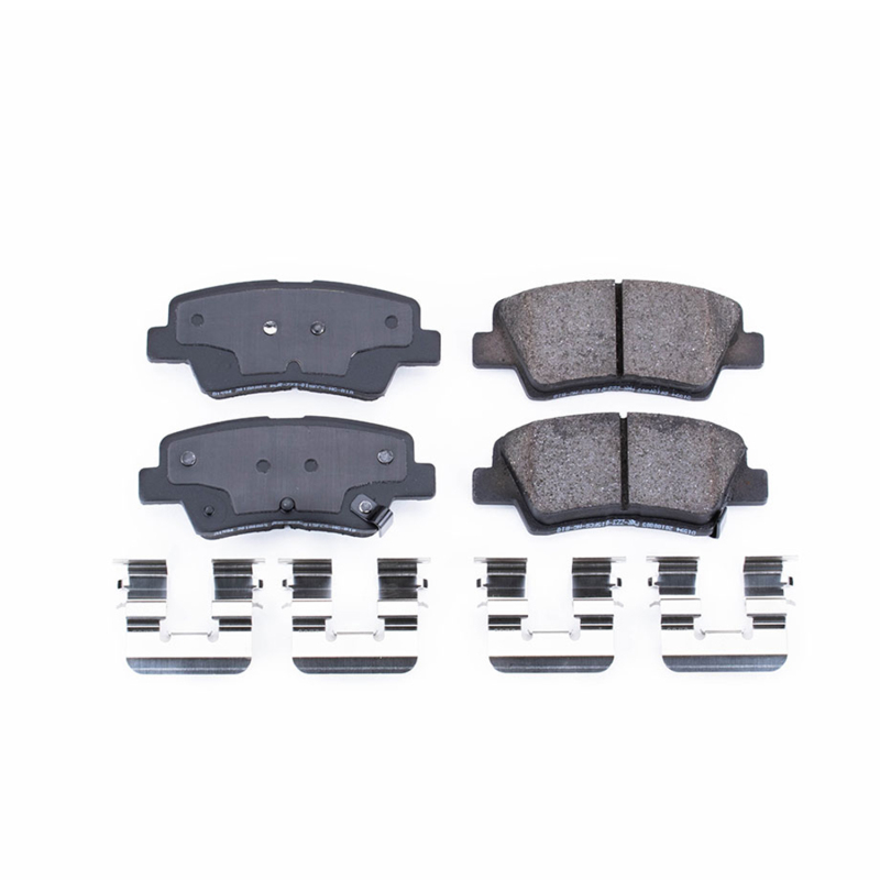 Power Stop 13-16 Hyundai Elantra GT Rear Z17 Evolution Ceramic Brake Pads w/Hardware thumbnail 7