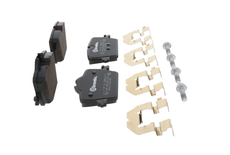 Brembo OE 2022 BMW i4/19-22 Z4/20-22 Toyota GR Supra PRIME Low-Met Brake Pad - Rear thumbnail 6