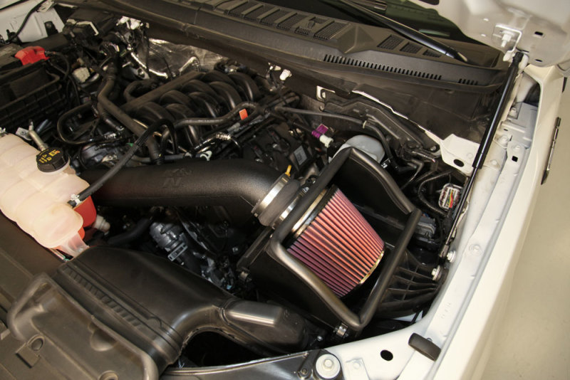 K&N 15-16 Ford F150 V8-5.0L AirCharger Performance Intake Kit thumbnail 5