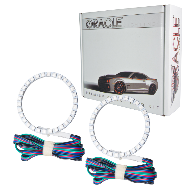Oracle Chevrolet Silverado 2500/3500 14-15 LED Fog Halo Kit - ColorSHIFT thumbnail 4