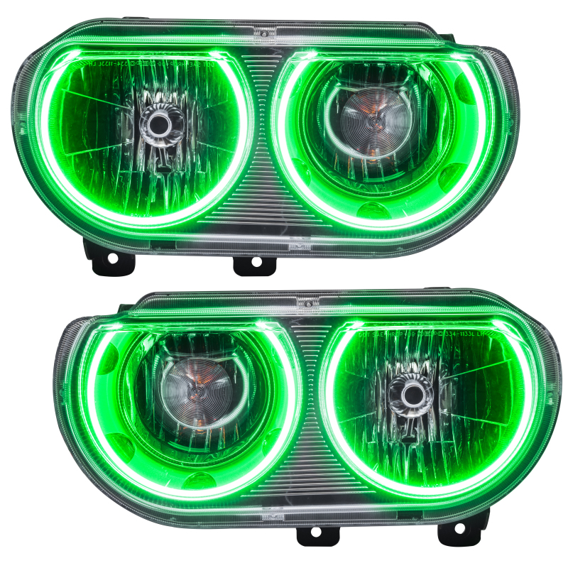 Oracle 08-14 Dodge Challenger SMD HL (Non-HID) - ColorSHIFT w/ BC1 Controller thumbnail 6