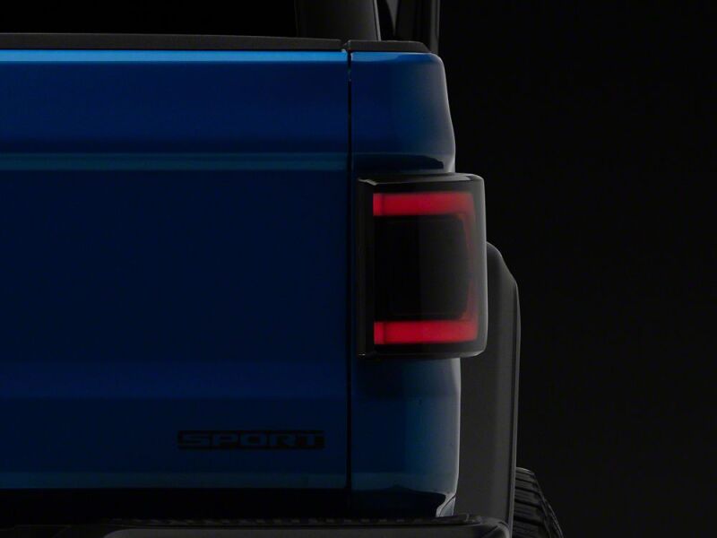 Raxiom 20-26 Jeep Gladiator JT Low Profile LED Tail Lights- Black Housing- Smoked Lens thumbnail 3