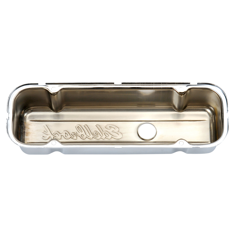 Edelbrock Valve Cover Signature Series Buick 1977 and Later 3 8L and 4 1L V6 Chrome thumbnail 5