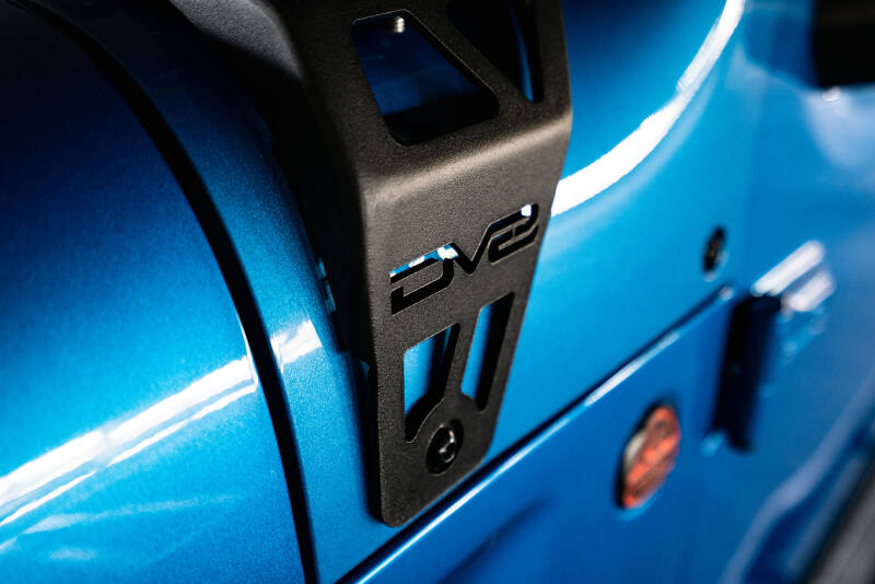 DV8 Offroad 20-22 Jeep JL 392/ Jeep JT Mojave Edition Dual Pod Light Mounts thumbnail 5