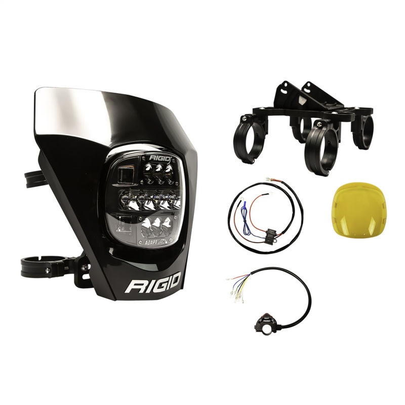 Rigid Industries Adapt XE LED Moto Kit - Black thumbnail 5