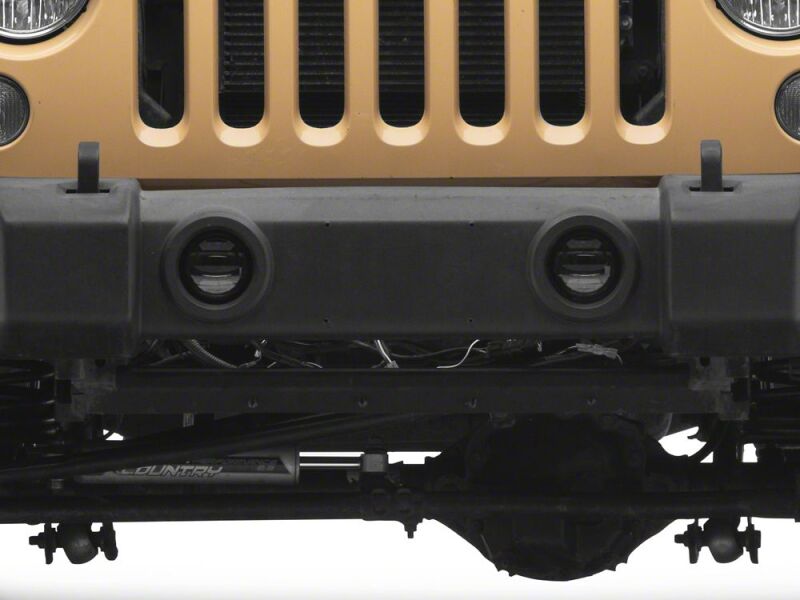 Raxiom 07-18 Jeep Wrangler JK Axial Series LED Angel Eye Fog Lights- Amber and White thumbnail 3