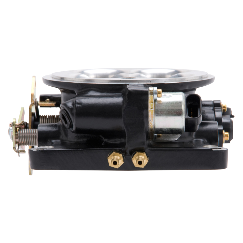 Edelbrock Throttle Body 4-Barrel 4150 Style Flange 1 75In Bores Includes Gm/DeLPHi Iac thumbnail 4