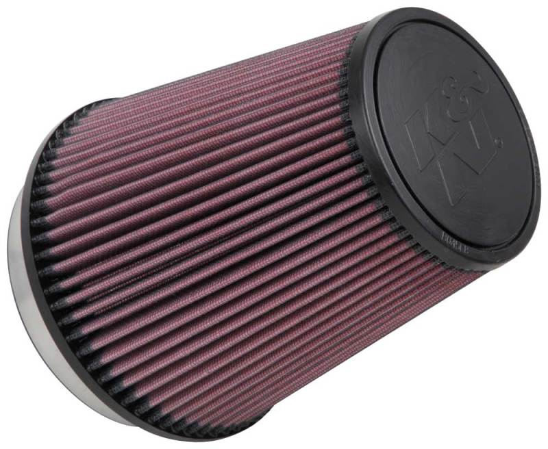 K&N Filter Universal Rubber Filter 5 inch Flange 6 1/2 inch Base 4 3/8 inch Top 7 inch Height thumbnail 7