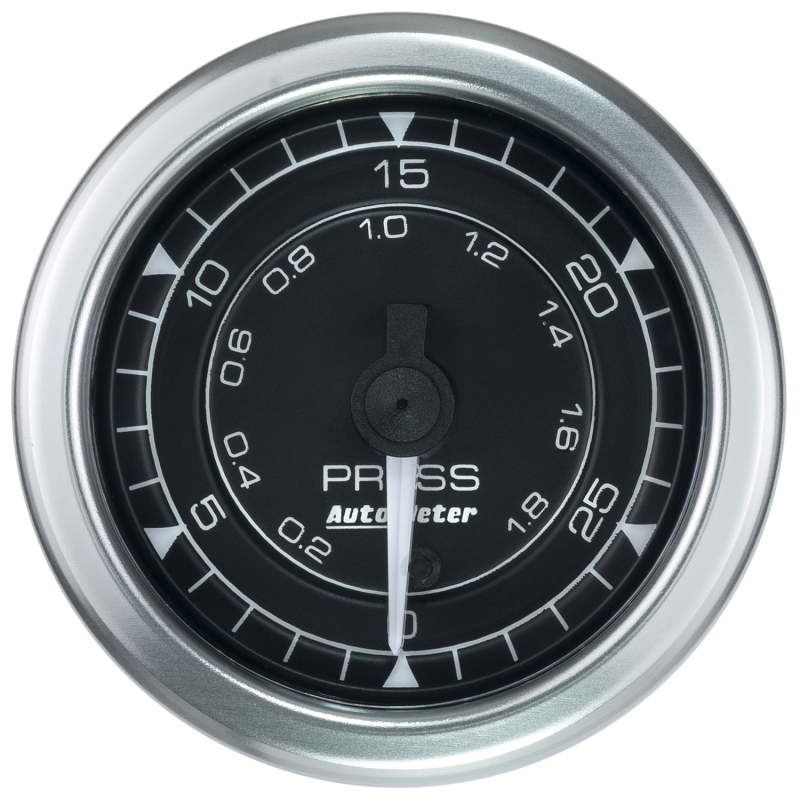 Autometer Chrono 2-1/16in 30PSI Pressure Gauge thumbnail 5