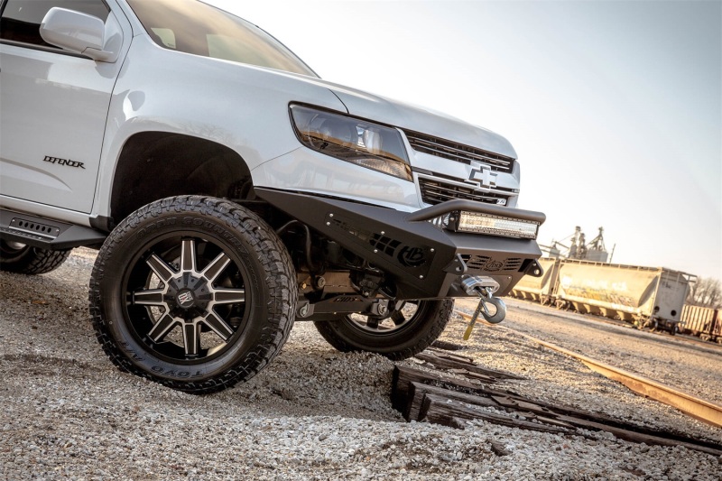 Addictive Desert Designs 15-18 Chevy Colorado HoneyBadger Front Bumper w/ Winch Mount thumbnail 6