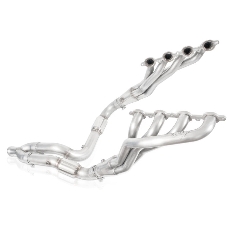 Stainless Works 2007-13 Chevy Silverado/GMC Sierra Headers 1-7/8in Primaries High-Flow Cats Y-Pipe thumbnail 7