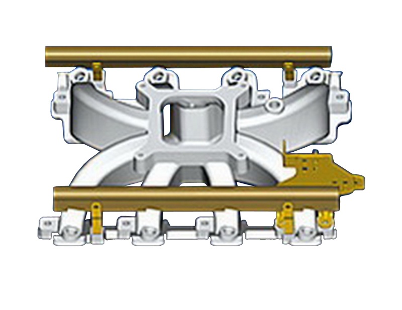 Edelbrock Manifold LS1 Victor Jr EFI w/ Fuel Rails for GM Gen III thumbnail 5