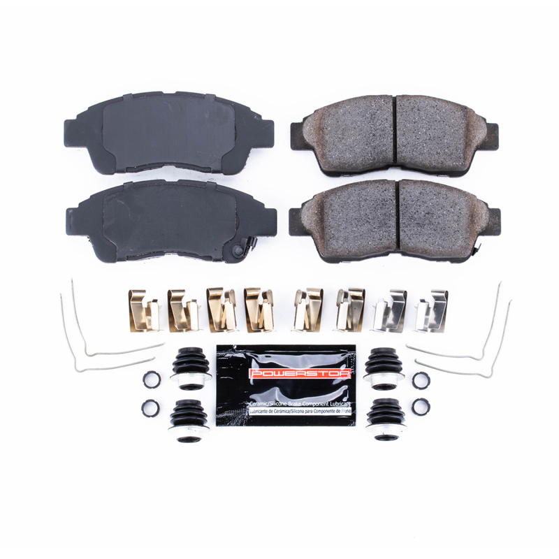 Power Stop 93-97 Geo Prizm Front Z23 Evolution Sport Brake Pads w/Hardware thumbnail 2
