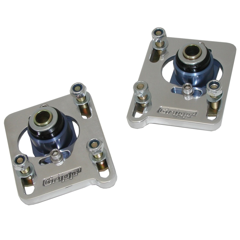 BBK 94-04 Mustang Caster Camber Plate Kit - Silver Anodized Finish thumbnail 2