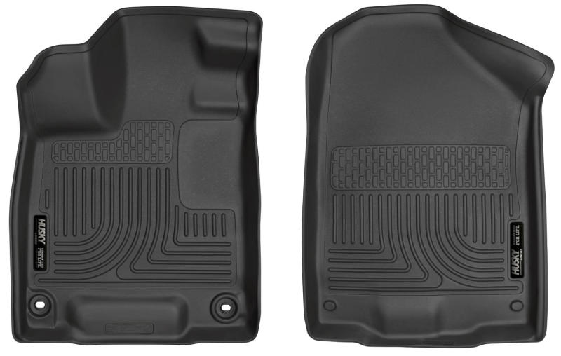 Husky Liners 2016 Honda Pilot WeatherBeater Front Black Floor Liners thumbnail 4