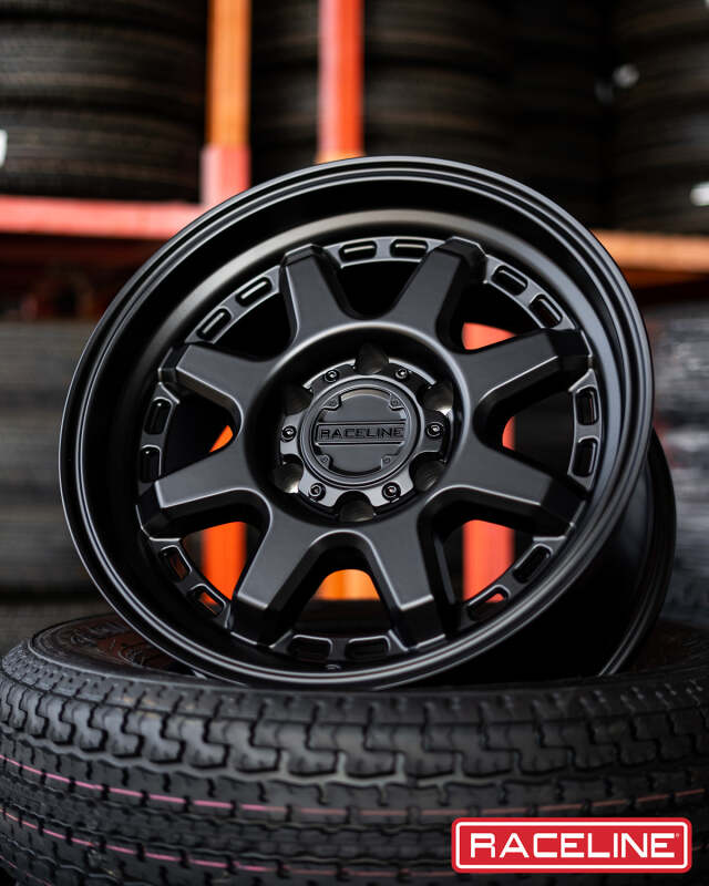 RACELINE 947 SCOUT 17X8.5 6X135 0MM SATIN BLACK WHEEL