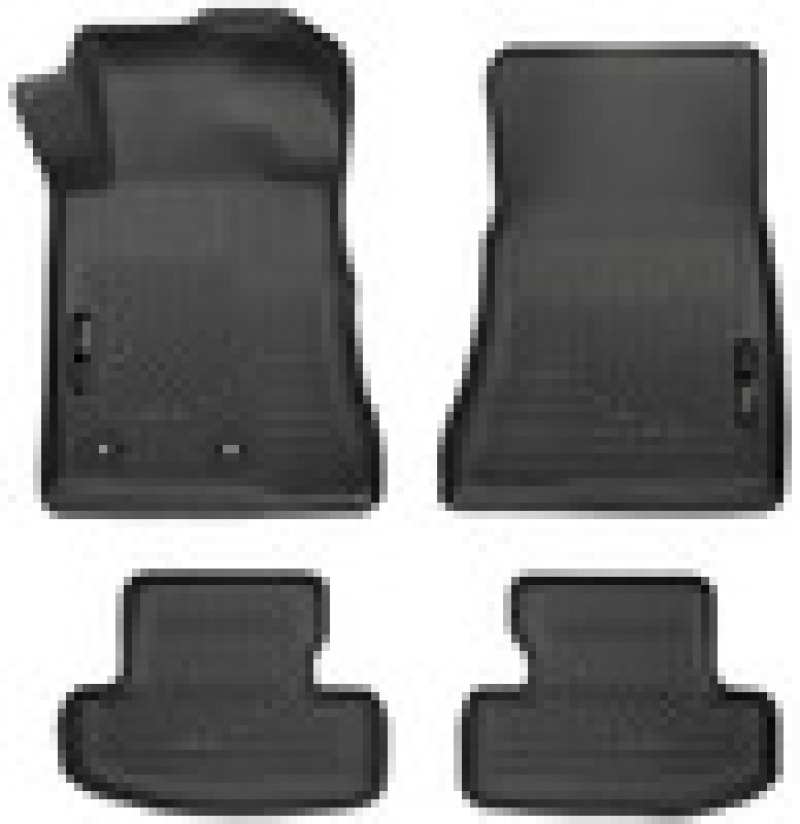 Husky Liners 15-22 Ford Mustang WeatherBeater Black Front & Second Seat Floor Liner thumbnail 4